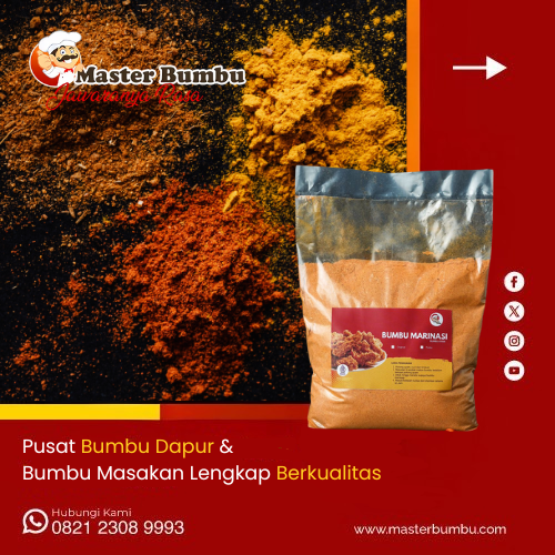 Pusat Bumbu Dapur & Bumbu Masakan Lengkap Berkualitas-